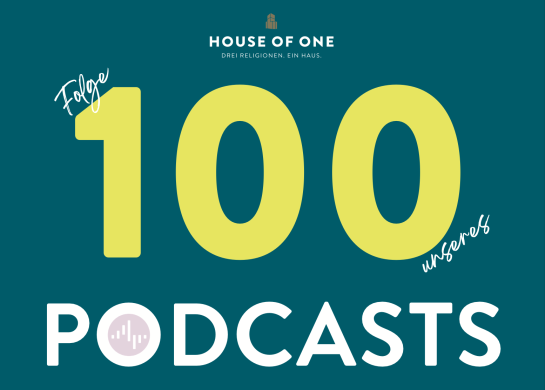 Flyer zur 100. Podcastfolge